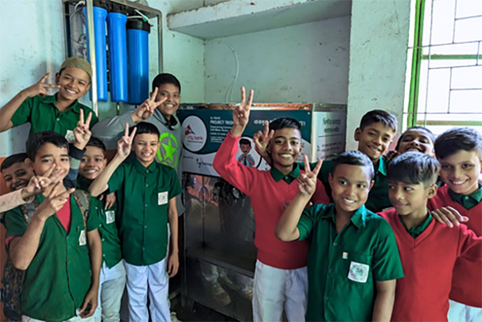 City Bank Ensures Access to Safe Drinking Water In Partnership with Footsteps Foundation